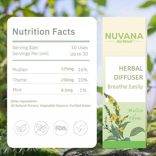 Nuvana AirStick™  Herbal Lung Cleanse Diffuser
