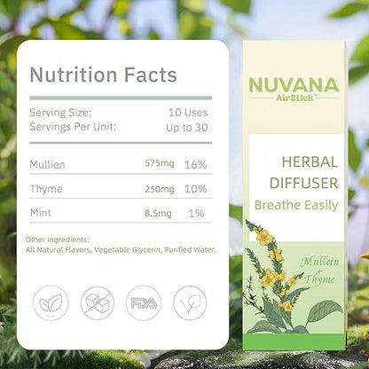 Nuvana AirStick™  Herbal Lung Cleanse Diffuser