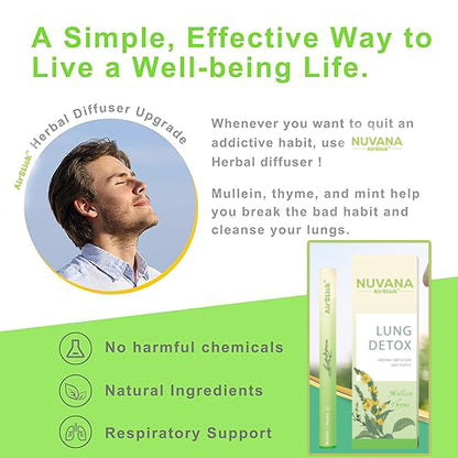 Nuvana AirStick™  Herbal Lung Cleanse Diffuser